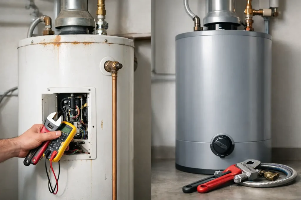 Should I Repair or Replace Water Heater?