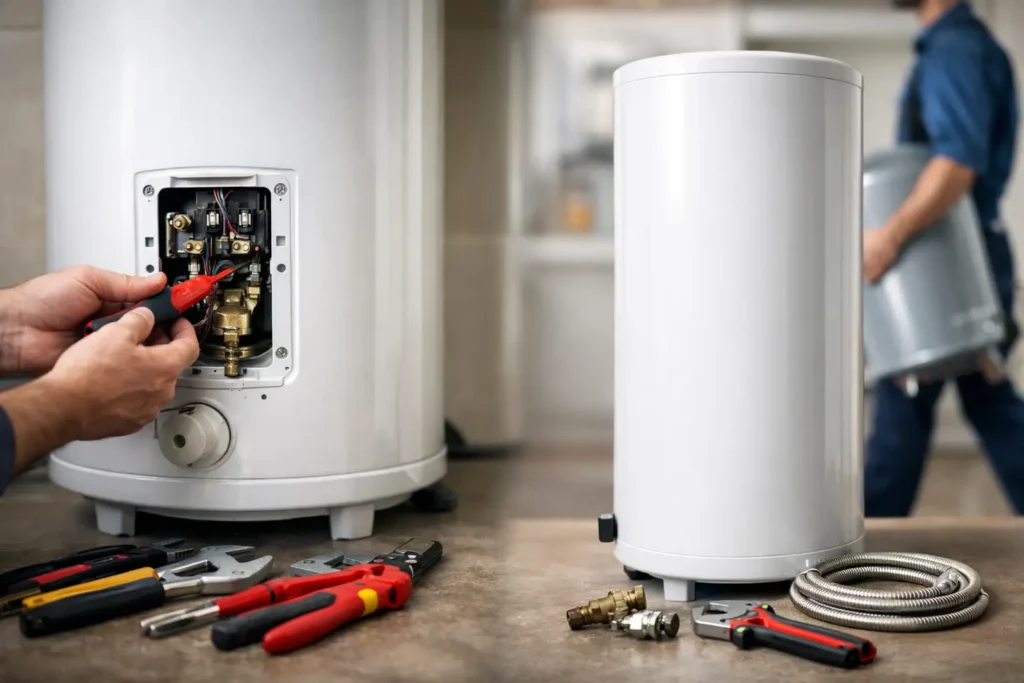 Water Heater Repair vs Replacement Cost