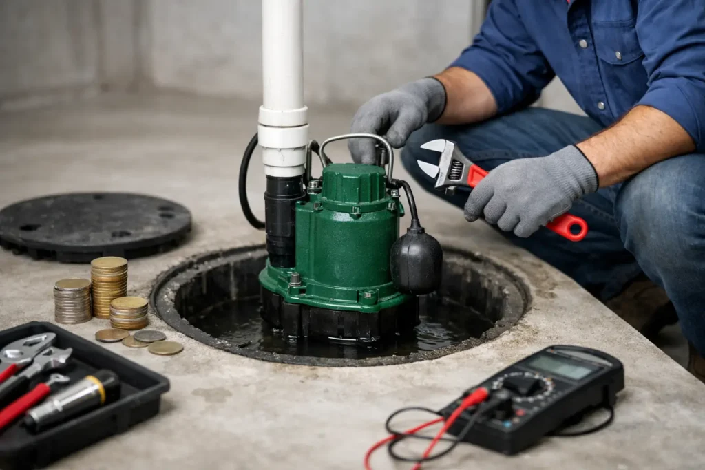 Sump Pump Repair Cost: What to Expect