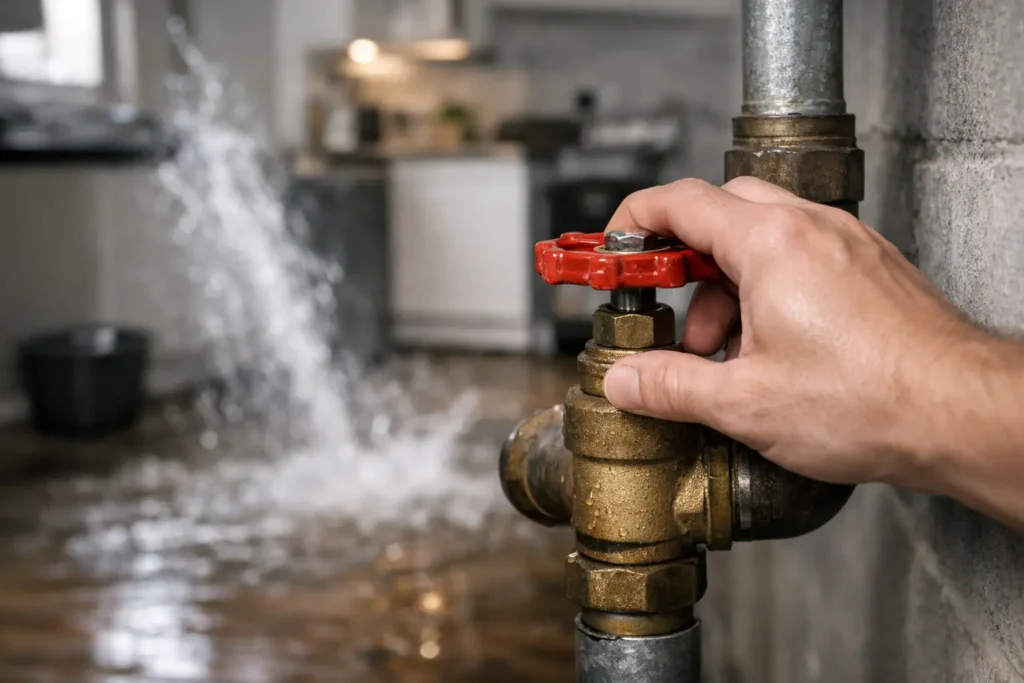 How to Shut Off Water Main Before Damage Spreads