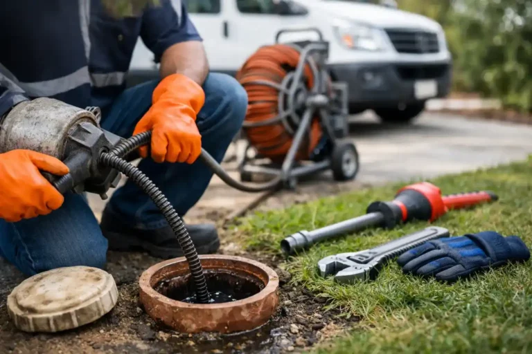 How to Clear a Sewer Line Safely