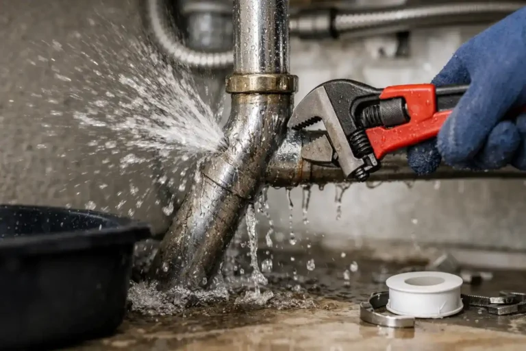 How to Stop a Burst Pipe Fast