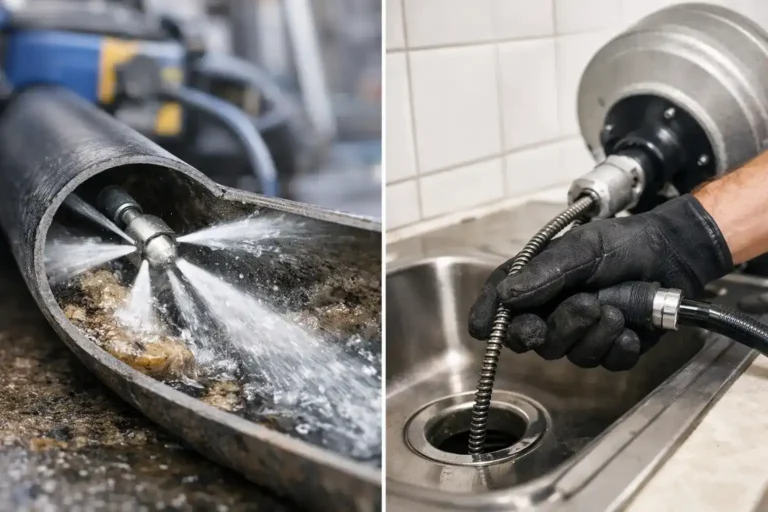 Hydro Jetting vs Snaking Drains: What Works?